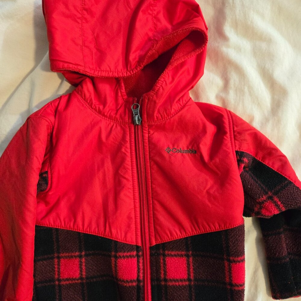 Columbia fleece coat 12-18 month